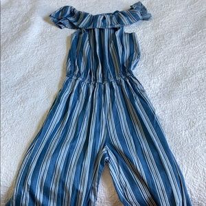 Striped Jumpsuit